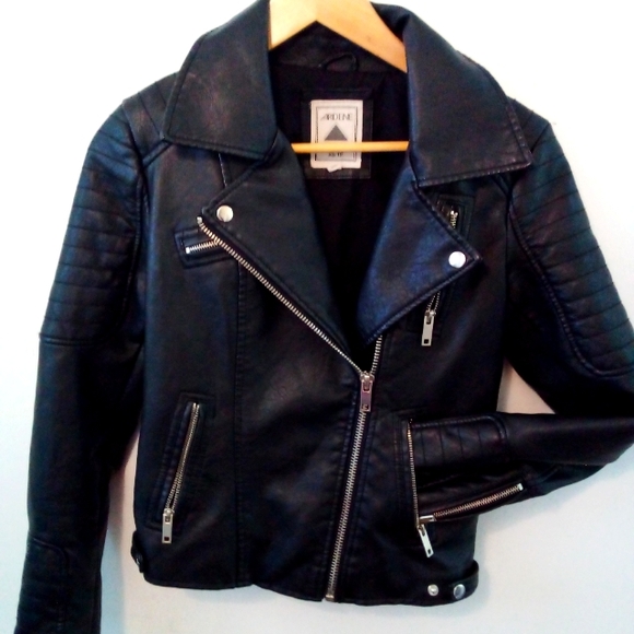 Ardene Jackets & Blazers - ✨2/$20 Ardene Faux Leather Biker Jacket